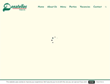 Tablet Screenshot of donatellospizza.co.uk